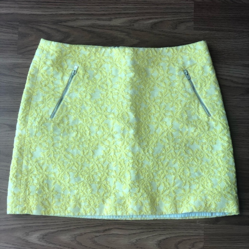 Bonpoint Yelow Jaquared Skirt and Matching Jacket - Picture 10 of 16